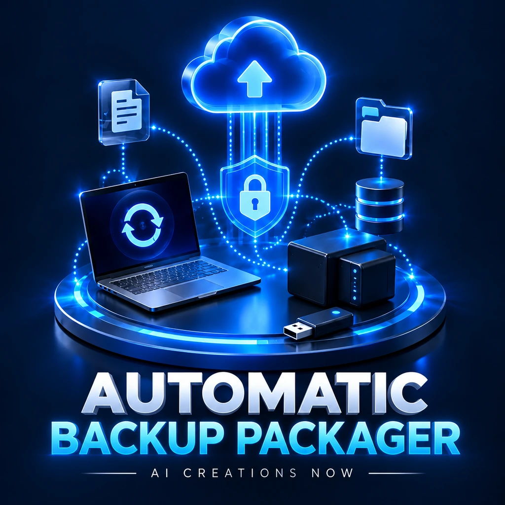 Automated Backup Packager product artwork
