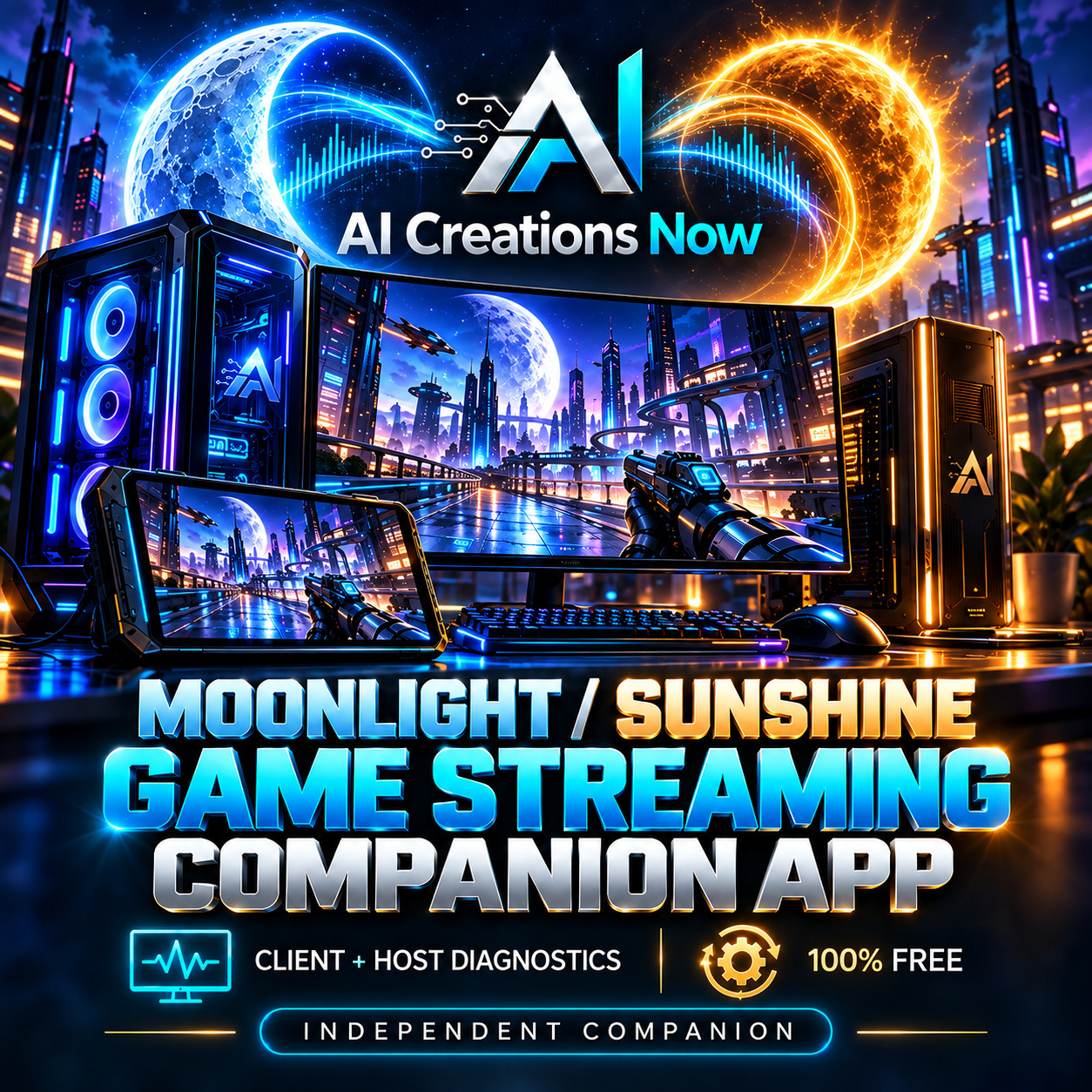 Moonlight Sunshine Companion launch artwork